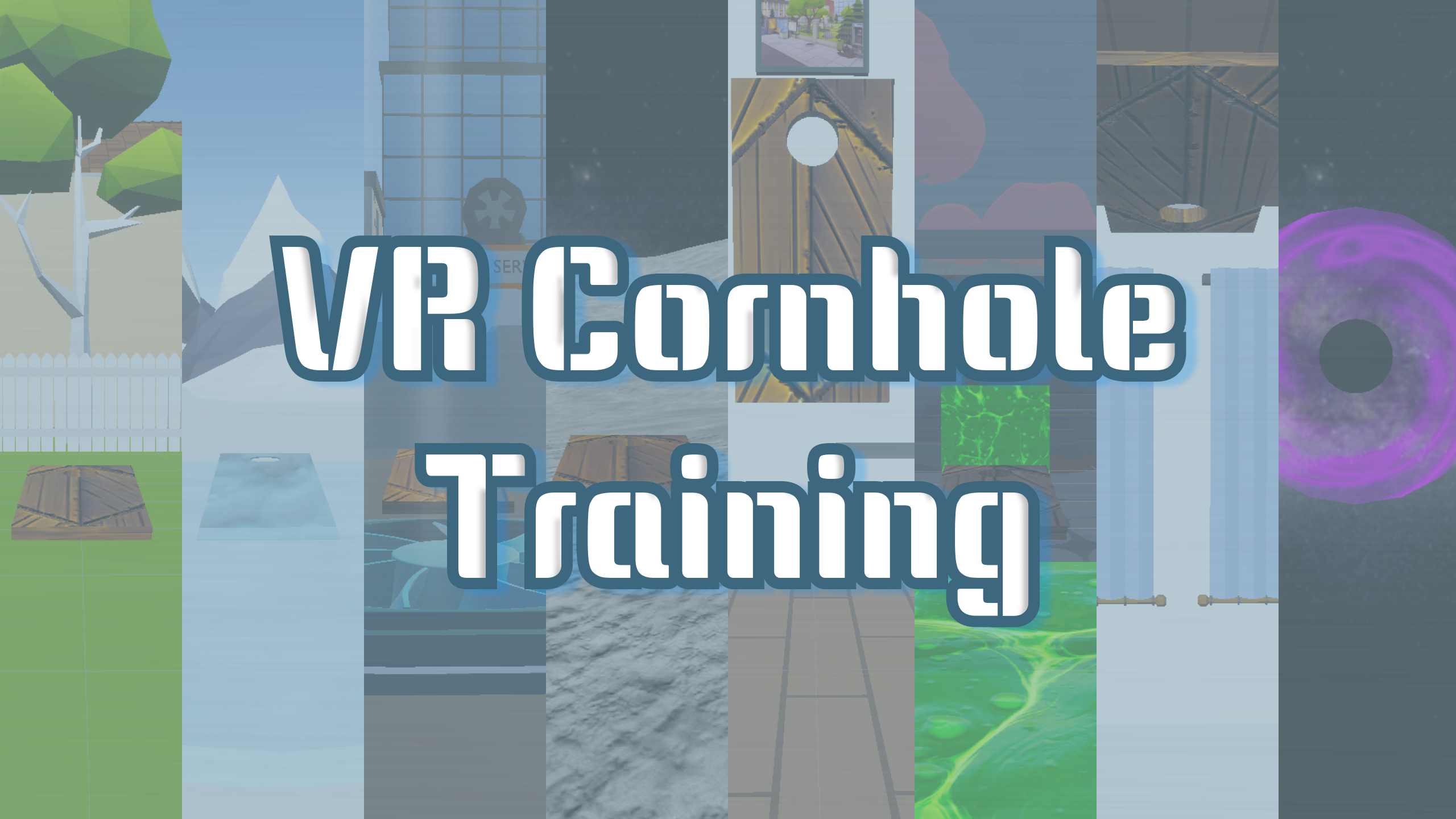 Cover at for VR Cornhole Training